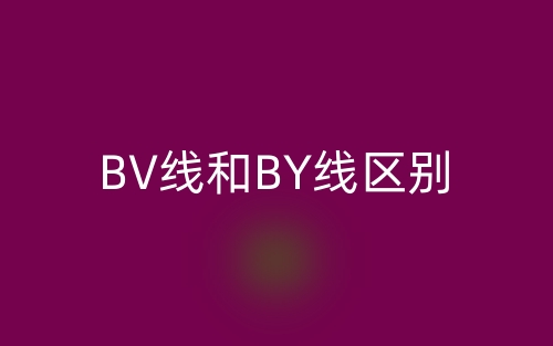 BV线和BY线区别(图1)