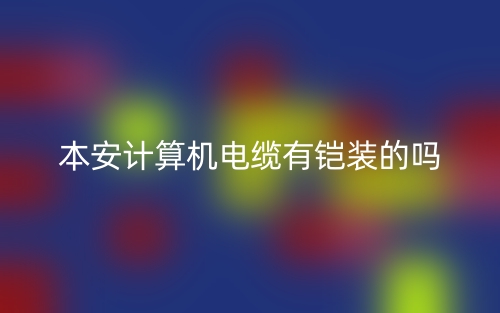 本安计算机电缆有铠装的吗？(图1)