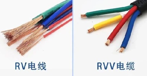RVV电线和RV电缆有啥区别？(图1)